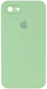 Чохол Silicone Case FULL+camera, SQUARE side iPhone 7, 8, SE 2 Mint 1055-0 фото