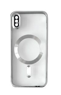 Чохол Shining with MagSafe на iPhone X,Xs Silver 2824-12 фото