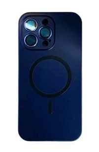 Metal Case 2in1 Magsafe iPhone 15 Pro Midnight Blue 2849-2 фото