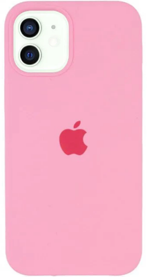 Silicone Case FULL iPhone 12 Mini Light pink 120-5 фото