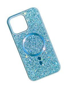Чохол TPU Swarovski MagSafe для iPhone 11 Sky Blue 3138-6 фото