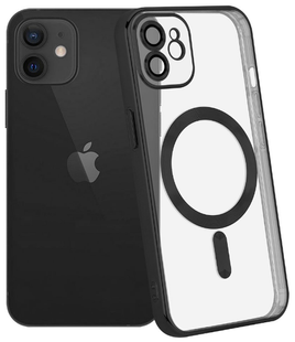 Чохол Shining with MagSafe на iPhone 12 Black 353-0 фото