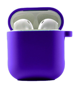 Чохол з мікрофіброю для AirPods 1/2 Ultraviolet 1430-16 фото