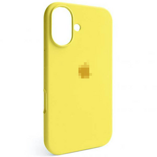 Чохол Silicone case Full iPhone 16 Lemonade 2480-35 фото