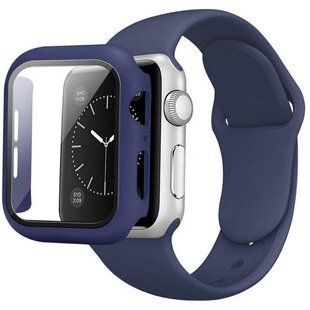 Чохол із ремінцем Sport Band для Apple Watch 45 mm Mdnight Blue 1729-5 фото