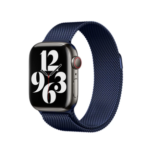 Ремінець Milanese Loop Apple Watch Magnetic 38,40,41,42mm(10,11S) Blue 277-1 фото