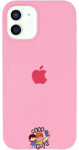 Silicone Case FULL iPhone 12 Mini Light pink 120-5 фото