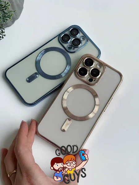 Чохол Shining with MagSafe на iPhone 13 Pro Green 358-4 фото
