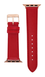 Ремінець Leather Bands для Apple Watch 38mm,40mm,41mm,42mm(10,11S) Red-Gold 1234-10 фото 1