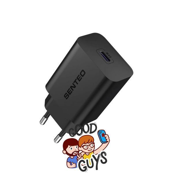 Зарядний пристрій SENTEO Z-13 [USB-C] 25W Black 2860-0 фото