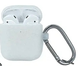 Чохол для AirPods 1/2 з карабіном Silver pearl 264-10 фото 1