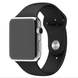 Ремінець Apple Watch Silicone 42,44,45,46mm(10,11S),49mm(ultra 1-3S)Black 276-17 фото 2