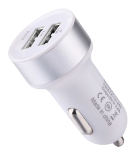 Автомобільний зарядний пристрій DEVIA Smart dual USB car charger suit 670-0 фото