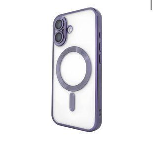 Чохол Shining with MagSafe на iPhone 16 Plus Deep Purple 2509-7 фото
