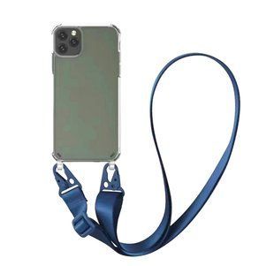 Чохол Armored з ремінцем Crossbody для iPhone 12 Pro Cobalt Blue 1479-8 фото