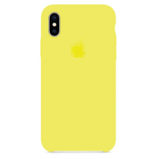 Silicone Case FULL iPhone Xs Max Lemonade 115-36 фото