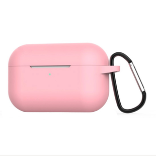 Чохол для AirPods Pro 2gen. з карабіном Pink 273-6 фото