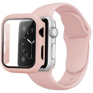 Чохол із ремінцем Sport Band для Apple Watch 42mm (series 10) Pink Sand 2747-5 фото