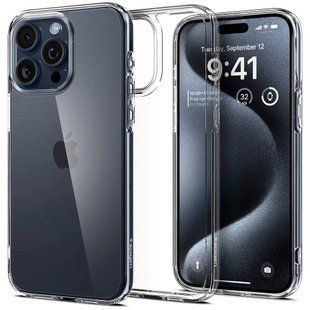 Чохол прозорий Spigen Neo Hybrid Crystal iPhone 16 Pro Max Прозорий 2566-2 фото