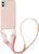 Чохол силіконовий з ремінцем Crossbody для iPhone 11 Pink sand 1195-11 фото