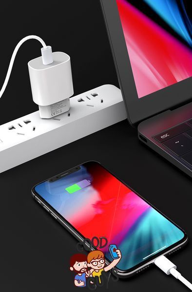 Адаптер DEVIA [USB-C] Smart Series PD Quick Charger EU 20W White Круглий 525-2 фото