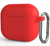 Чохол з мікрофіброю для AirPods Pro 3gen. Red 4074-3 фото