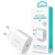 Адаптер DEVIA [USB-C] Smart Series PD Quick Charger EU 20W White Круглий 525-2 фото