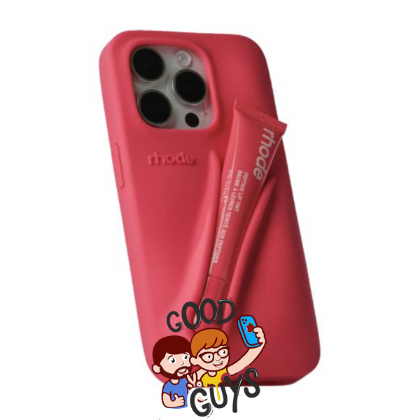 Чохол Lipstick case Rhode з місцем для блиску для iPhone 17 Pro Guava Spirtz 4141-2 фото