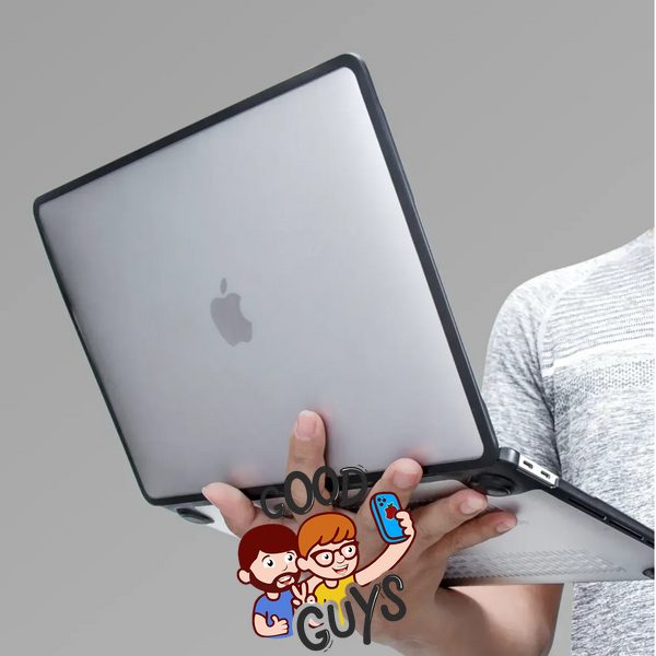 Накладка з силіконовим бампером TPU+PC HardShell MacBook Case Neo 13&Prime; A18 Pro (2026) M5 (A3404) Black 4549-0 фото
