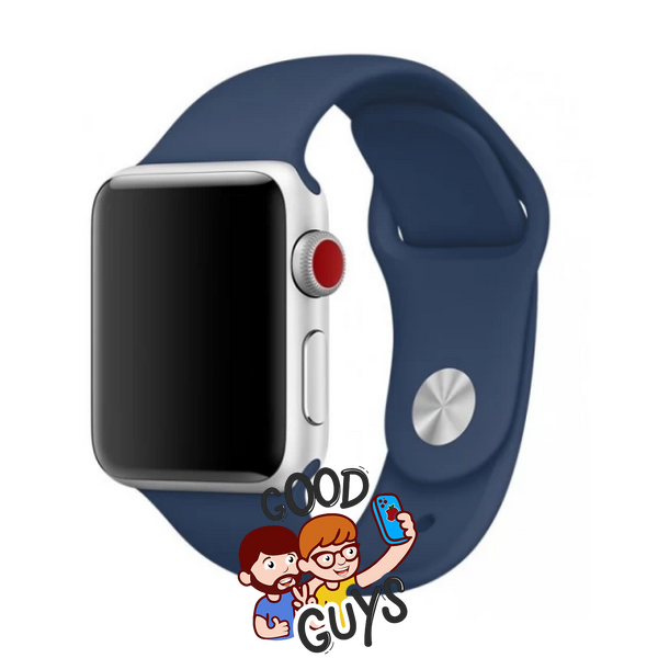 Ремінець Apple Watch Silicone 38,40,41mm,42mm(10,11S) Navy blue 275-34 фото
