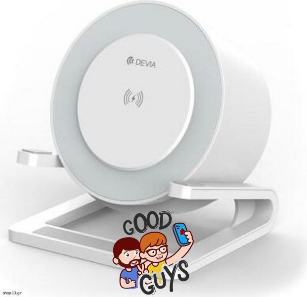 Безпровідний зарядний пристрій з колонкою Devia Smart Series Desktop Wireless Charging Speaker(I-M3) 15W 2390-1 фото