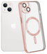 Чохол Shining with MagSafe на iPhone 15 Plus Rose Gold 1855-7 фото 1