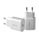 Адаптер DEVIA [USB-C] Smart Series PD Quick Charger EU 20W White Круглий 525-2 фото 2