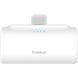 Павер бенк Baseus Compact Fast Charging Power Bank Type-C Edition 5000mAh 20W Black P10068306113-00 White 3018-1 фото 6