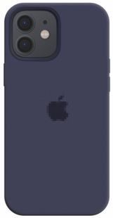 Silicone Case FULL iPhone 12 Mini Midnight blue 120-7 фото