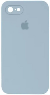 Чохол Silicone Case FULL+camera, SQUARE side iPhone 7, 8, SE 2 Lilac 1055-2 фото