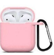 Чохол з мікрофіброю для AirPods 1/2 Light Pink 1430-18 фото