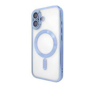 Чохол Shining with MagSafe на iPhone 16 Plus Sky Blue 2509-8 фото
