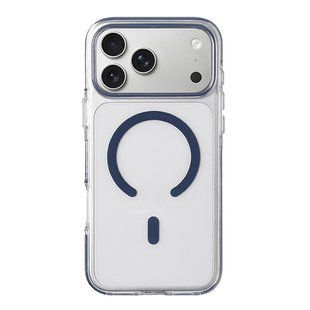Чохол Crystal ColorFrame with MagSafe iPhone 17 Pro Max Midnight Blue 4400-4 фото