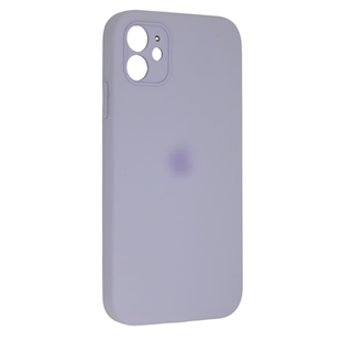 Чохол Silicone case Full + Camera NO LOGO iPhone 11 Lavander Gray 4205-2 фото