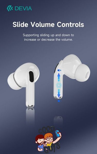 Навушники DEVIA AirPods Pro 2 TWS Kintone Series 2127-0 фото