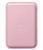 Кишенька-гаманець MagSafe pocket leather logo Pink Sand 2992-0 фото