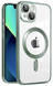 Чохол Shining with MagSafe на iPhone 13 Pro Dark Green 358-2 фото 1