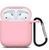 Чохол з мікрофіброю для AirPods 1/2 Light Pink 1430-18 фото