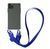 Чохол Armored з ремінцем Crossbody для iPhone 11 Pro Max Blue 1519-13 фото