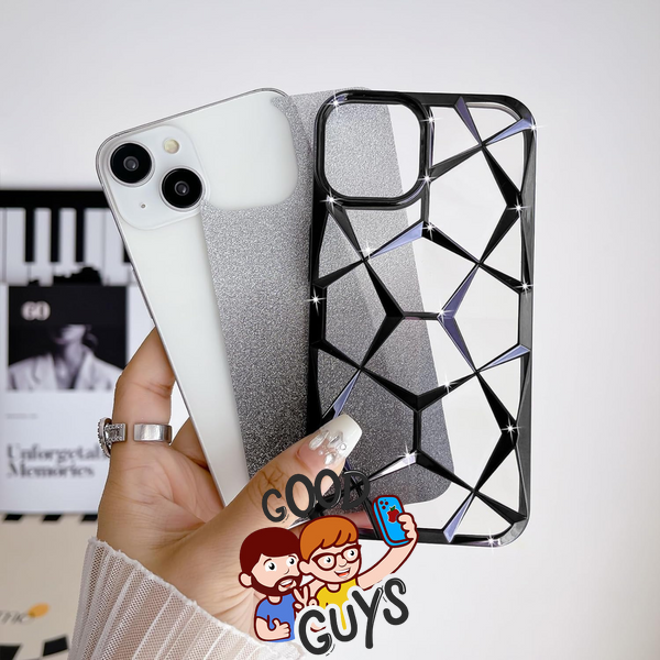 Diamond case 3D iPhone 14 Pro Max Black 4157-1 фото