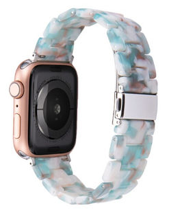 Ремінець бурштиновий для Apple Watch 42,44,45,46mm(10,11S),49mm(ultra 1-3S)Red 1169-21 фото