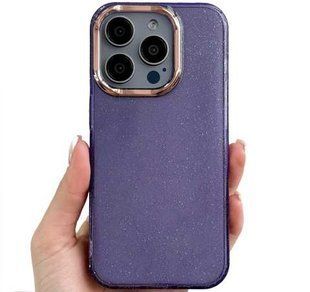 Чохол Sparkle case з блисткітками для iPhone 13 Pro Purple 2429-1 фото