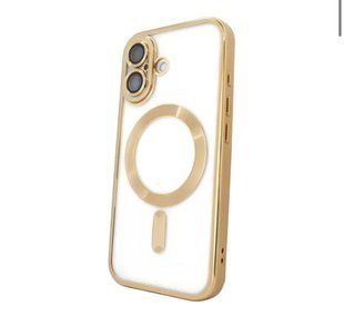 Чохол Shining with MagSafe на iPhone 16 Plus Gold 2509-9 фото