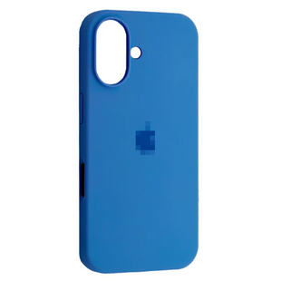 Чохол Silicone case Full iPhone 16 Plus Royal blue 2481-2 фото